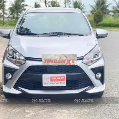 Toyota Wigo 1.2G AT 2021 Bạc 33.000 km