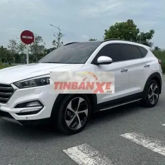 Hyundai Tucson 2018 1.6 Turbo Trắng 5 vạn