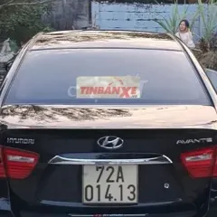 Hyundai Avante 2012 Số sàn 92.000 km Đen