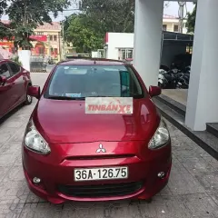 Mitsubishi Mirage 2015 Tự động CVT Đỏ