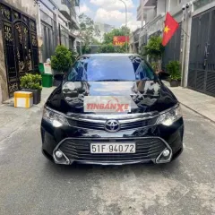 Toyota Camry 2.5q 2016 đen odo 76.000km xe đẹp