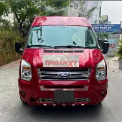 Ford Transit limousine 10c 2018 đỏ odo 91.000km
