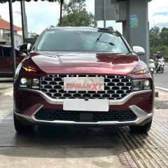 Hyundai Santafe Dầu cao cấp 2024 Đỏ 26.000km