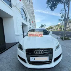 Audi Q7 2009 Trắng 7 chỗ Đức 91.000 km