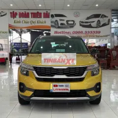 KIA Seltos Deluxe 1.4AT 2021 Vàng 33.000 km