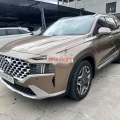 Hyundai Santafe 2021 2.2D Premium Vàng cát