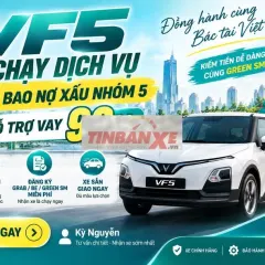 VF5 chạy dịch vụ - xe sẵn giao ngay - vay 90%