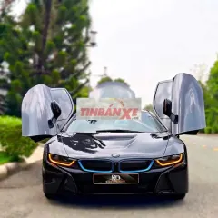 BMW i8 2015 màu xám titan hàng độc giá tốt