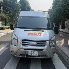 Ford Transit Tải Van 6 chỗ 2017 127000 km Bạc