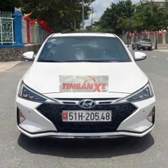 Hyundai Elantra 2019 Sport 1.6Turbo Trắng xe zin