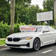 BMW 520i Luxury Line 2023 Trắng Nâu