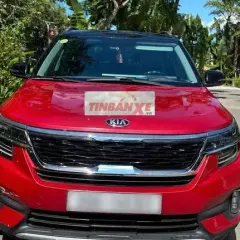 Kia Seltos Premium 1.4 Turbo 2021 Đỏ 10 vạn km