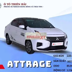 Mitsubishi Attrage 1.2MT 2021 Trắng Số sàn