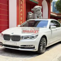 BMW 740Li 2015 Trắng 5 chỗ