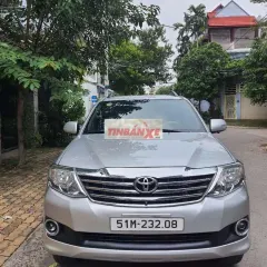 Toyota Fortuner 2014 Bạc Tự động