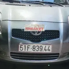 Toyota Yaris 2007 Xám Tự động 118.000km