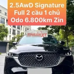 Mazda CX-8 2.5 Signature AWD 2025 Đen 7 chỗ