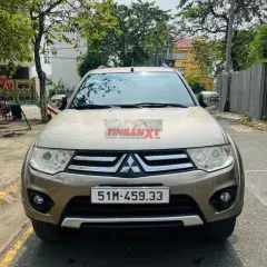 Mitsubishi Pajero Sport 2015 1 cầu Vàng cát