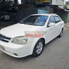 Chevrolet Lacetti 2009 Số sàn 1.6 Trắng