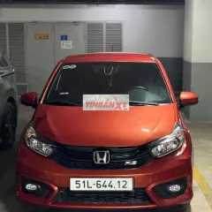 Honda Brio RS 2021 Đỏ 18.000 km Ghế da