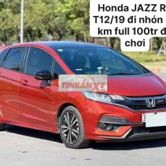 Honda JAZZ RS 2019 Đỏ 50000 km