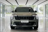 Kia Sorento đầu xe màu xanh