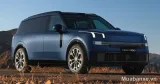 Lynk Co 900 màu xanh dương (góc khác)