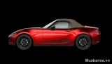 Mazda MX-5 màu đỏ nhìn ngang