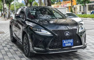 Chi tiết Lexus RX450h F-Sport 2022 đầu tiên tại Việt Nam