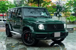 Mercedes-AMG G63 2022 sở hữu màu sơn Deep Green về Việt Nam giá gần 15 tỷ đồng