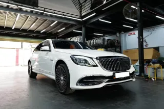 Mercedes-Benz S63 AMG 2010 được “phù phép” biến thành chiếc xe Maybach S450 siêu sang ở TP HCM