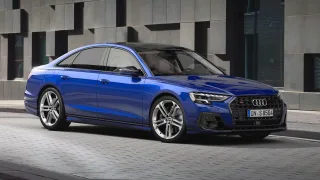 Audi S8 2022: Dòng sedan full-size thể thao cạnh tranh Mercedes-AMG S-Class