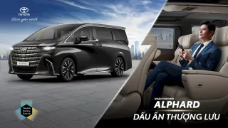 Toyota Alphard 2023: MPV hạng sang nhập khẩu từ Nhật Bản, giá 4,37 tỷ đồng.