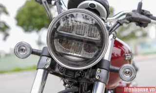Thiết kế đầu xe Honda CB350