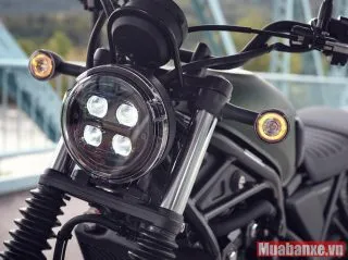 Thiết kế đầu xe Honda CL500