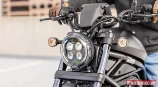 Thiết kế đầu xe Honda Rebel 1100