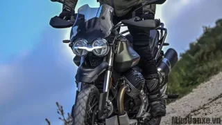 Thiết kế đầu xe Moto Guzzi V85 TT