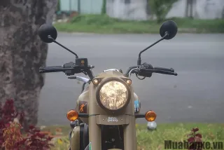 Thiết kế đầu xe Royal Enfield Classic 350