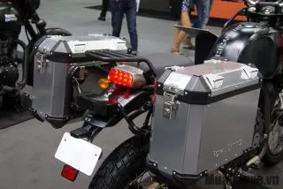 Thiết kế đuôi xe Royal Enfield Himalayan