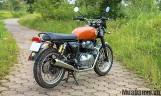 Thiết kế đuôi xe Royal Enfield Interceptor