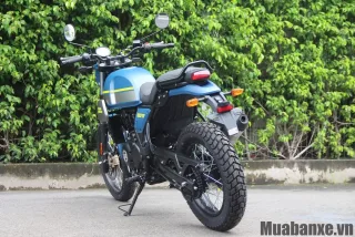 Thiết kế đuôi xe Royal Enfield Scram 411