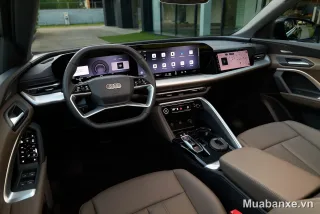 Audi Q5 2026 - vô lăng và màn hình giải trí