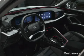 Audi Q5 2026 với vô lăng hiện đại và màn hình giải trí