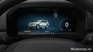 Ford Everest cụm đồng hồ hiển thị thông tin