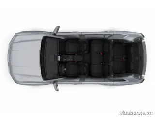 Ford Everest khoang lái nhìn từ trên (cận cảnh)