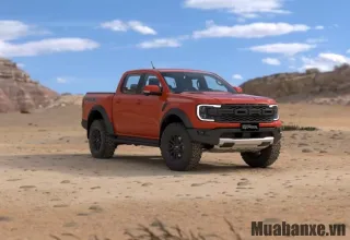 Màu xe Ford Ranger Raptor