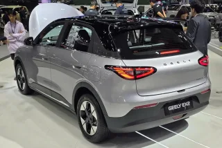 Geely EX2 màu xám