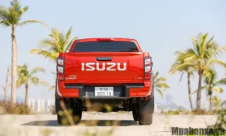Thiết kế đuôi xe Isuzu D-Max