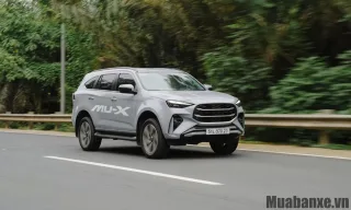 Cảm giác lái Isuzu Mu X