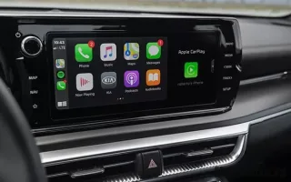 Màn hình giải trí trên xe Kia K5